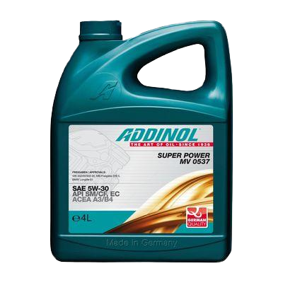 Моторное масло Addinol Super Power MV 0537 5W-30, 4л